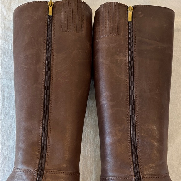 Franco Sarto CRANFORD 2 Rich Brown Riding Boots - Picture 12 of 16